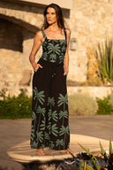 Jantzen Tropical Palms Josephine Pant