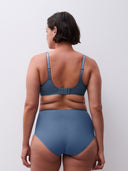 Chantelle Maris Lace Underwire Bra Storm Blue