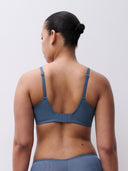 Chantelle Maris Lace Underwire Bra Storm Blue