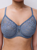Chantelle Maris Lace Underwire Bra Storm Blue