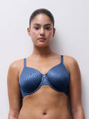Chantelle Magique Seamless Underwire Bra Ceramic Blue