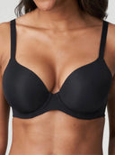Prima Donna Figuras Plunge Tshirt Bra Black