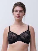 Chantelle Maris Lace Underwire Bra Black