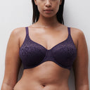 Chantelle Norah Comfort Flex Underwire Bra Fatal Violet