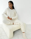 Splendid Cable Knit Lounge Set