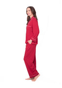 Latte Love Jester Red PJ Set