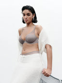 Chantelle Norah Chic Plunge Bra Bronzed Taupe