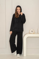 Latte Love Black Sesame Chenille Lounge Set