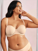 Wacoal Red Carpet Strapless Tshirt Bra Nude