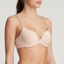 Marie Jo Tom Padded Heart Shape Tshirt Bra Nude