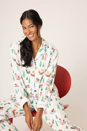 PJ Salvage Sleigh All Day Flannel PJ Set