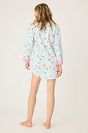 PJ Salvage Ma Cherie Flannel Nightshirt
