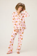 PJ Salvage Brunch Club Flannel PJ Set