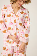 PJ Salvage Brunch Club Flannel PJ Set