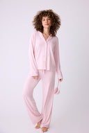 PJ Salvage Modal PJ Set Blush