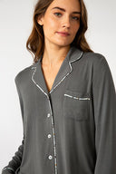 PJ Salvage Modal PJ Set Charcoal