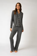 PJ Salvage Modal PJ Set Charcoal