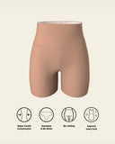 Leonisa Stay in Place Seamless Slip Short Light Brown