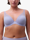 Chantelle Norah Chic Plunge Bra Thistle Blue