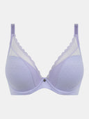 Chantelle Norah Chic Plunge Bra Thistle Blue