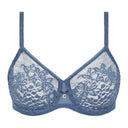 Chantelle Maris Lace Underwire Bra Storm Blue
