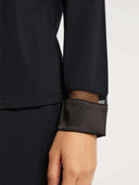 Fleurt Tuxedo PJ Set Black