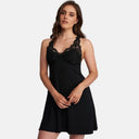 Fleurt Belle Epoque Nightgown Black