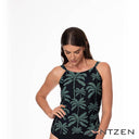 Jantzen Tropical Palms Audrey Tankini Top