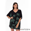 Jantzen Tropical Palms Celia Tunic Cover Up