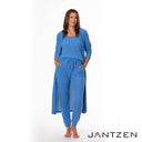 Jantzen 3 Piece Loungewear Set Cornflower