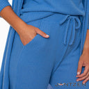 Jantzen 3 Piece Loungewear Set Cornflower