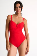 Shan Classique One Piece Swimsuit Red Pepper