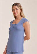 Fleurt Belle Époque Capri PJ Set Denim