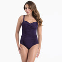 Anita Michelle One Piece Swimsuit Blackberry