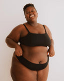 Huha High Rise Thong Black