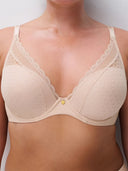 Chantelle Norah Chic Underwire Plunge Bra Soft Pink