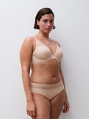 Chantelle Norah Chic Underwire Plunge Bra Soft Pink