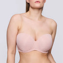 Prima Donna Figuras Strapless Underwire Bra Powder Rose