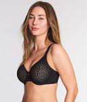Wacoal High Bar Underwire Bra Black