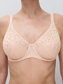 Chantelle Norah Comfort Flex Fit Underwire Bra Rose Nude
