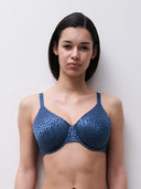 Chantelle Magique Seamless Underwire Bra Ceramic Blue