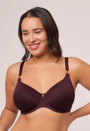 Montelle Sublime Spacer Underwire Tshirt Bra Fudge
