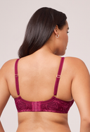 Montelle Vixen Sublime Spacer Underwire Tshirt Bra Dark Cherry