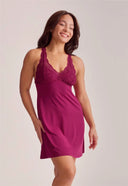 Fleurt Belle Epoque Chemise Dark Cherry