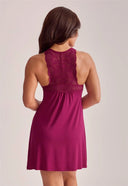 Fleurt Belle Epoque Chemise Dark Cherry