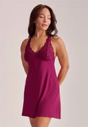 Fleurt Belle Epoque Chemise Dark Cherry