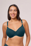 Montelle Sublime Spacer Underwire Tshirt Bra Deep Spruce