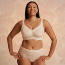 Evelyn & Bobbie Beyond Bra Champagne Ginkgo