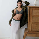 Chantelle Norah Comfort Flex Fit Underwire Bra Vert Argile