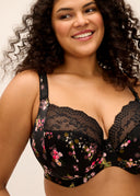 Elomi Lucie Underwire Plunge Bra Fleur
